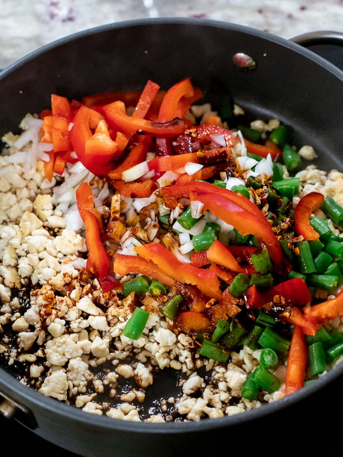 15 Minute Thai Basil Tofu Stir Fry (Pad Krapow) Drive Me Hungry