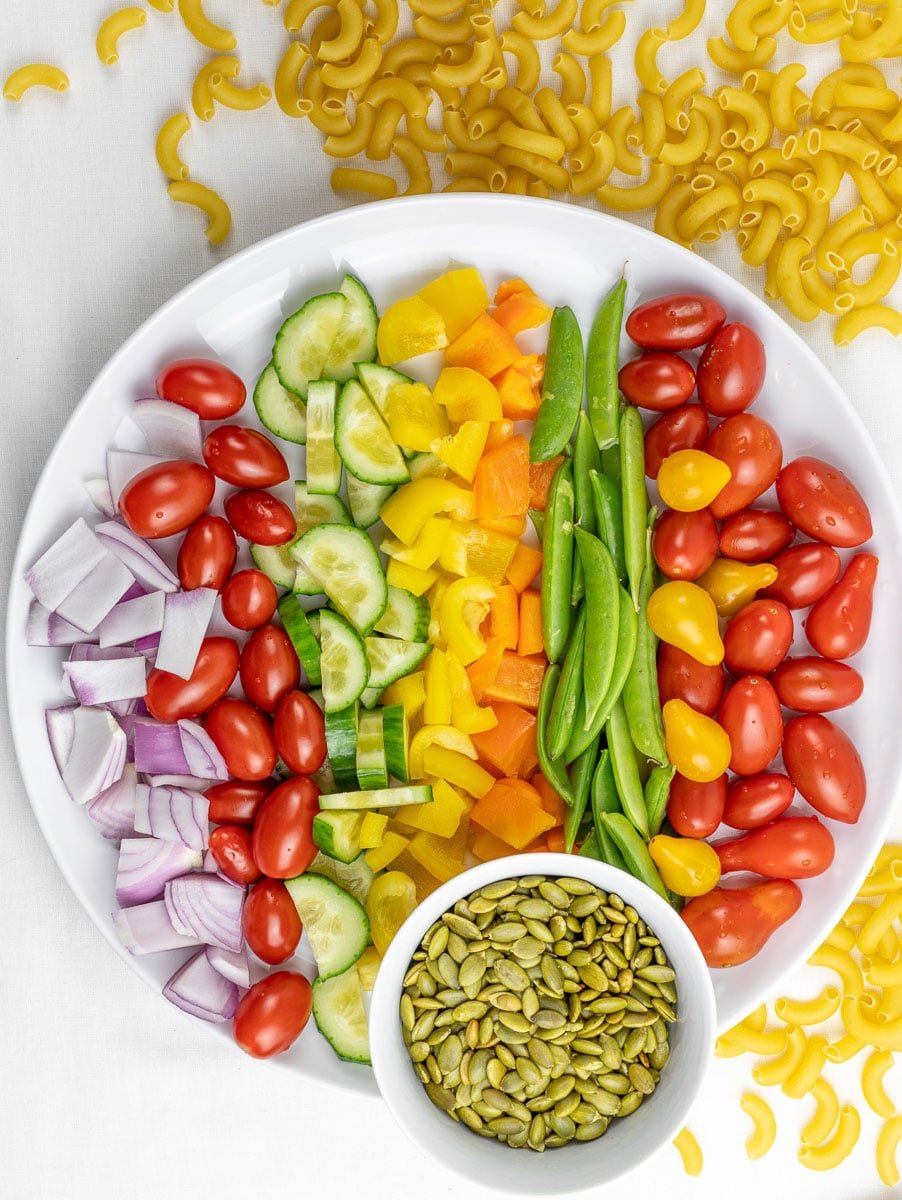 Cold Vegan Pesto Pasta Salad Drive Me Hungry