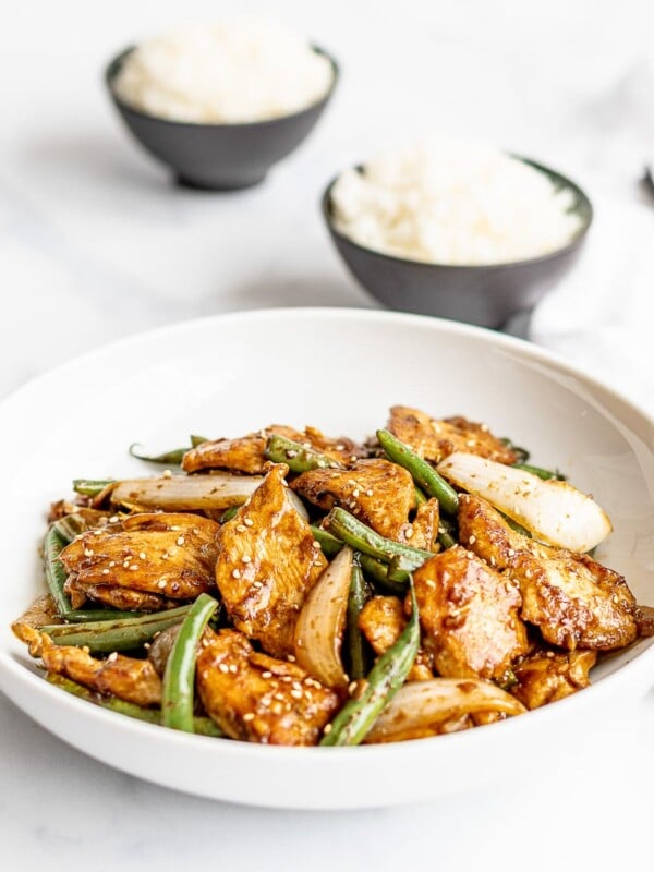 Panda Express String Bean Chicken Breast Copycat; chicken and green bean stir fry