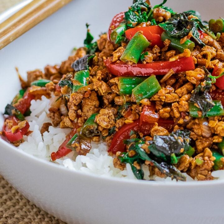 15 Minute Thai Basil Tofu Stir Fry (Pad Krapow) Drive Me Hungry