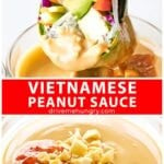 Vietnamese peanut sauce
