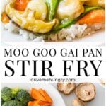 Moo Goo Gai Pan Stir Fry