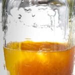 how to make yeast water with a photo of yeast water in a glass jar