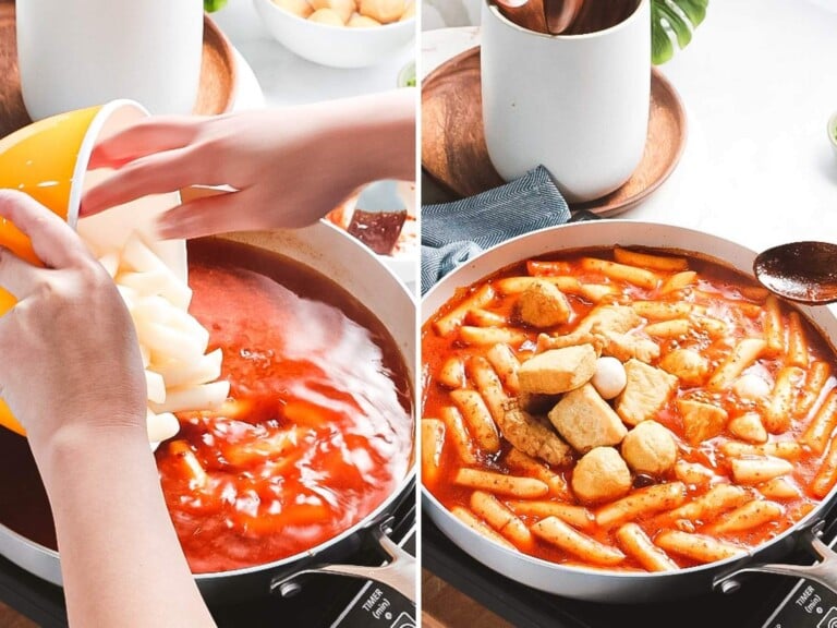 Easy Tteokbokki Spicy Korean Rice Cakes Drive Me Hungry