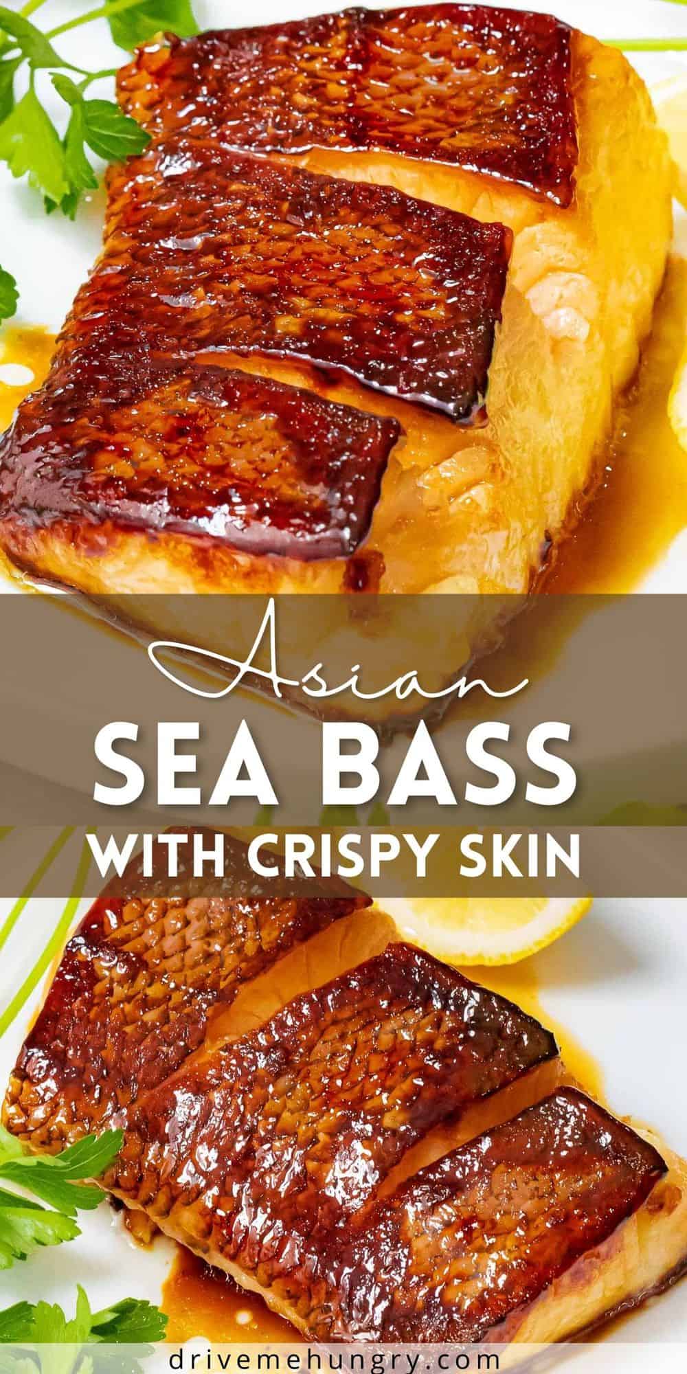 Pan Seared Chilean Sea Bass with Asian Marinade Drive Me Hungry